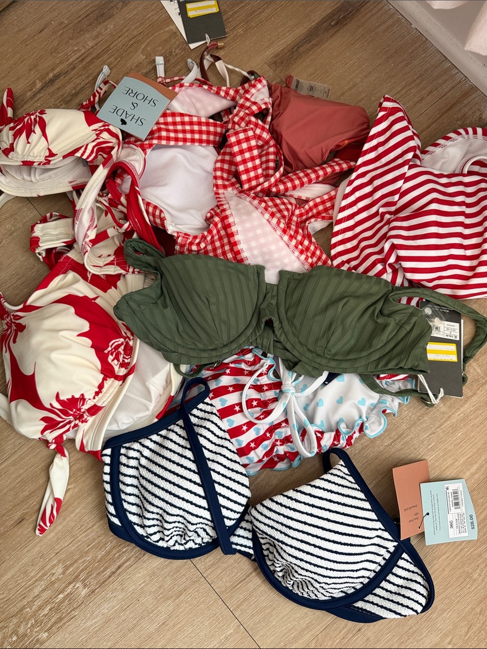 9 pcs Target women swimwear mix lot